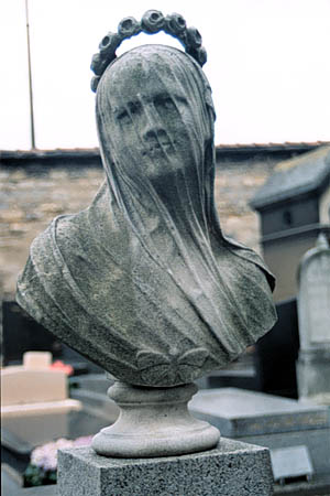 veiled woman